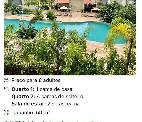 Jardim Das Palmeiras II Home Resort - Imperdivel - Vista Piscina - Suite - Ubatuba
